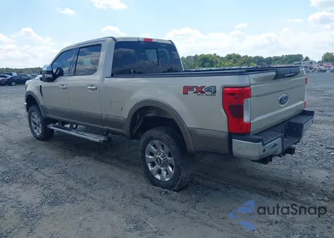 2018 Ford F-250 Lariat из США, поврежденный, VIN 1FT7W2BT1JEC04293